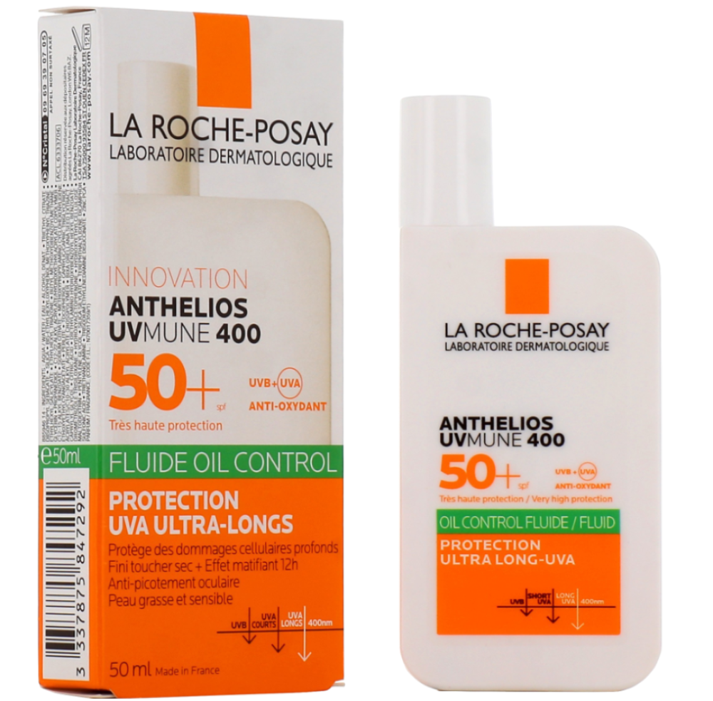 لاروش واقي شمسي سائل خاص للبشرة الدهنية